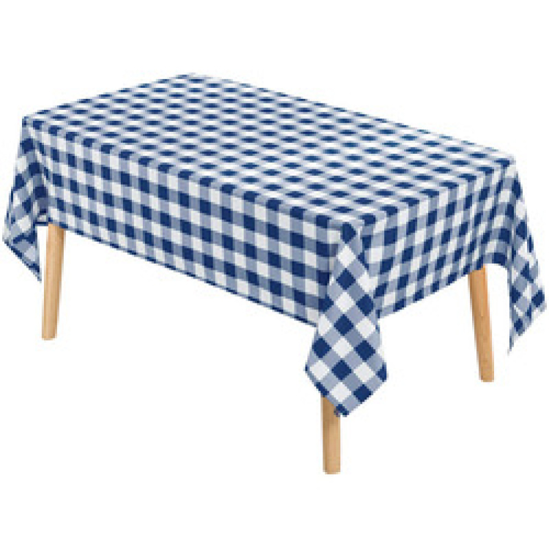 Wholesale Beautiful Rectangle Design Plaid Banquet oil-proof printing tablecloth for Kitchen Living room