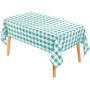 Wholesale Beautiful Rectangle Design Plaid Banquet oil-proof printing tablecloth for Kitchen Living room