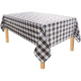 Wholesale Beautiful Rectangle Design Plaid Banquet oil-proof printing tablecloth for Kitchen Living room