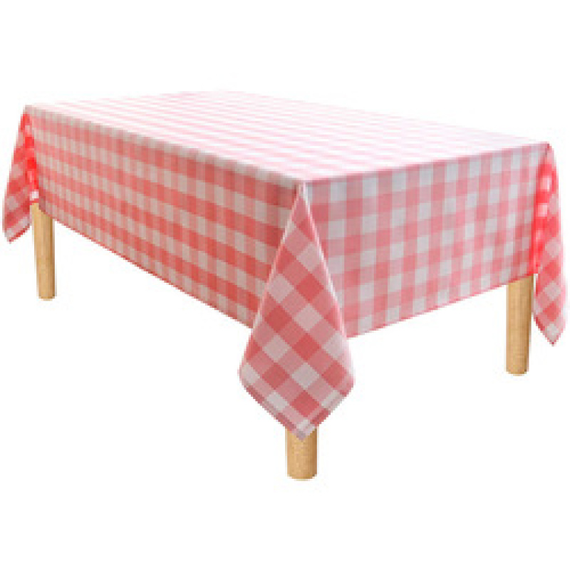 Wholesale Beautiful Rectangle Design Plaid Banquet oil-proof printing tablecloth for Kitchen Living room