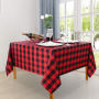 Wholesale Beautiful Rectangle Design Plaid Banquet oil-proof printing tablecloth for Kitchen Living room