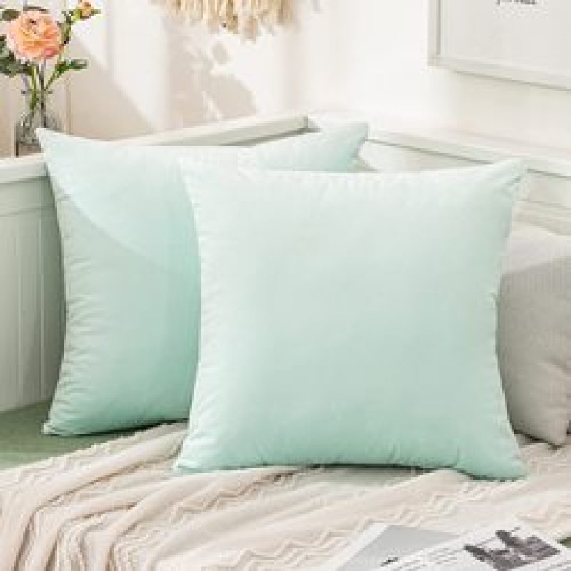 Cushion Cover Velvet Decoration Pillows For Sofa Living Room 45*45 Decorative Pillows#