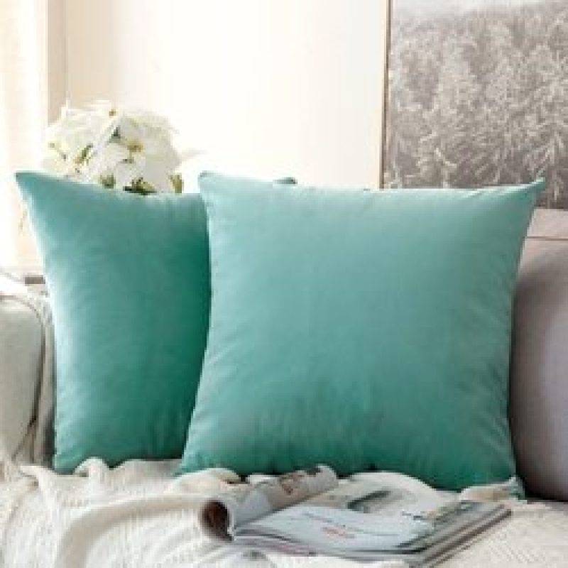Cushion Cover Velvet Decoration Pillows For Sofa Living Room 45*45 Decorative Pillows#