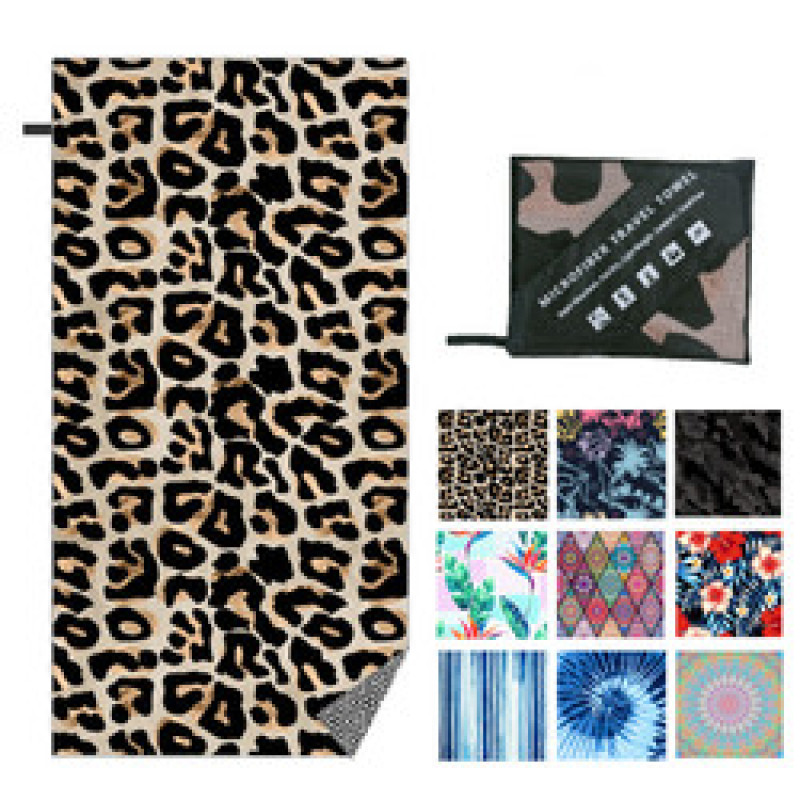 Hot Sale Microfiber BeachTowel, Sand Free Plus Size Boho Style Printed Bath Towel