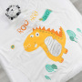 Hot sale multi-color optional Bamboo fiber double gauze 110*110 baby mileage blanket printing children blanket