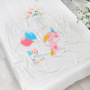 Hot sale multi-color optional Bamboo fiber double gauze 110*110 baby mileage blanket printing children blanket