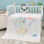 Hot sale multi-color optional Bamboo fiber double gauze 110*110 baby mileage blanket printing children blanket