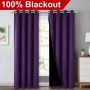 2 Panels Blackout Curtain For Living Room, Curtains for Bedroom Thick Blackout Windows Curtains#