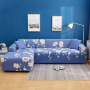 Anti Slip Sofa Cover L Shape Couch, New Products Printed L Shape Sofa Slip Covers/