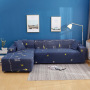 Anti Slip Sofa Cover L Shape Couch, New Products Printed L Shape Sofa Slip Covers/