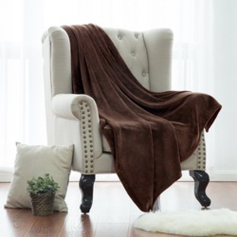 Super Soft Air Conditioning Eco Friendly 100% Polyester Blanket, 2020 Comfortable Wholesale Flannel Throw Blanket/