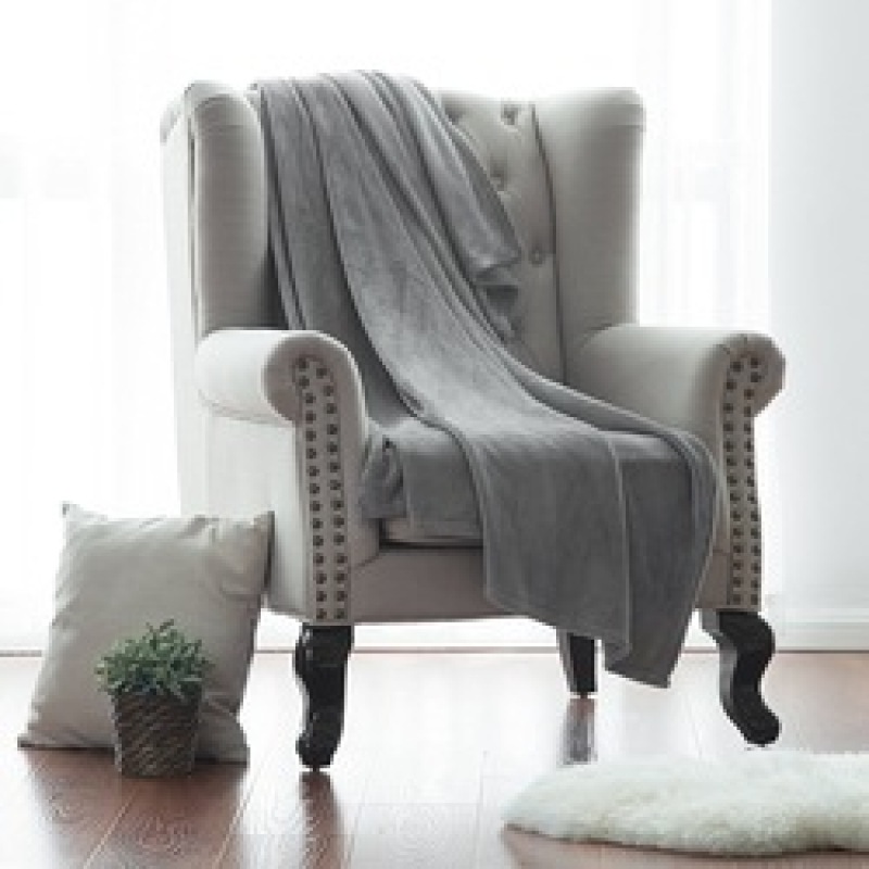 Super Soft Air Conditioning Eco Friendly 100% Polyester Blanket, 2020 Comfortable Wholesale Flannel Throw Blanket/