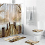 Fashion shower curtain, frog beach shower curtain/