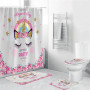 Fashion shower curtain, frog beach shower curtain/