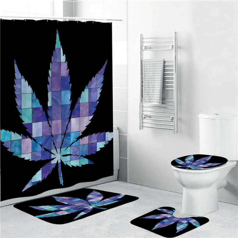 Fashion shower curtain, frog beach shower curtain/