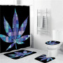 Fashion shower curtain, frog beach shower curtain/