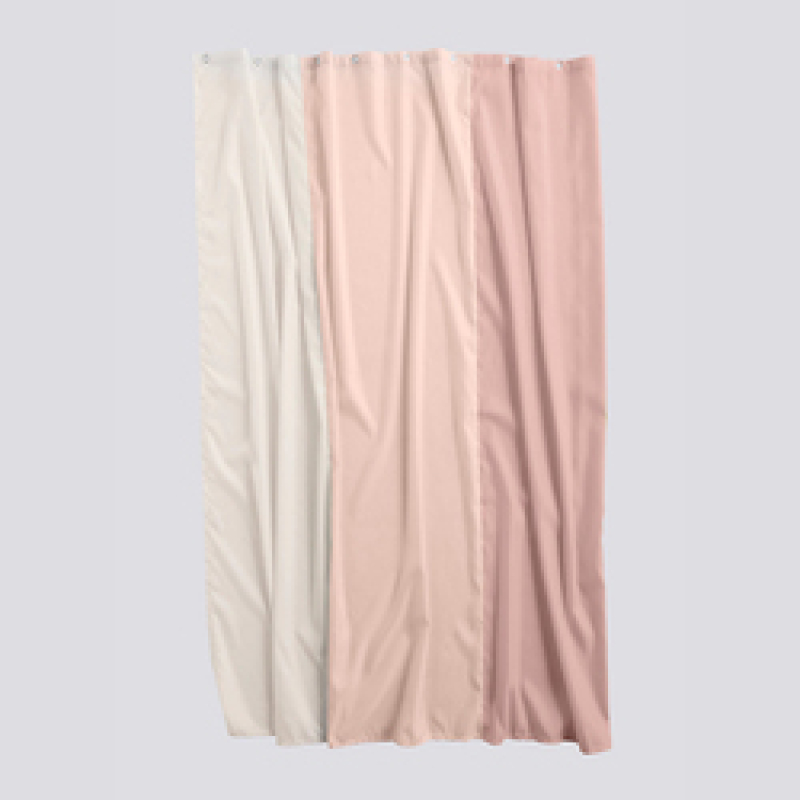180*200 Multi-color splicing shower curtain, high quality polyester shower curtains/