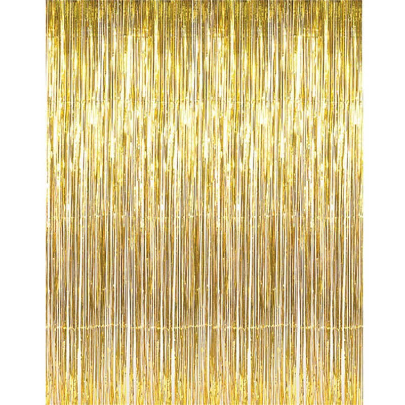 Backdrop Wedding Decor Photo Curtains 100% Polyester Bead Rope Flat Window European and American Style Grommet Floral