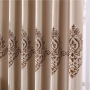 Textiles New Design 100% Polyester Fancy Office luxury Jacquard Curtain