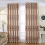 Textiles New Design 100% Polyester Fancy Office luxury Jacquard Curtain