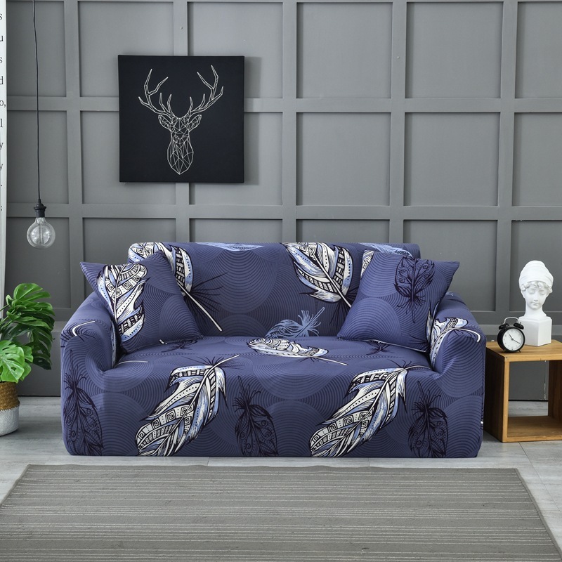 Slipcover Stretch slip-resistant Printed Sofa Covers elastic full Couch Cover sofa Towel Single/Two/Three/Four-seater/