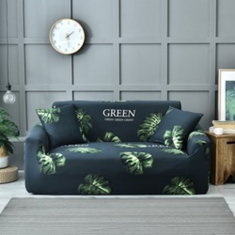 Slipcover Stretch slip-resistant Printed Sofa Covers elastic full Couch Cover sofa Towel Single/Two/Three/Four-seater/