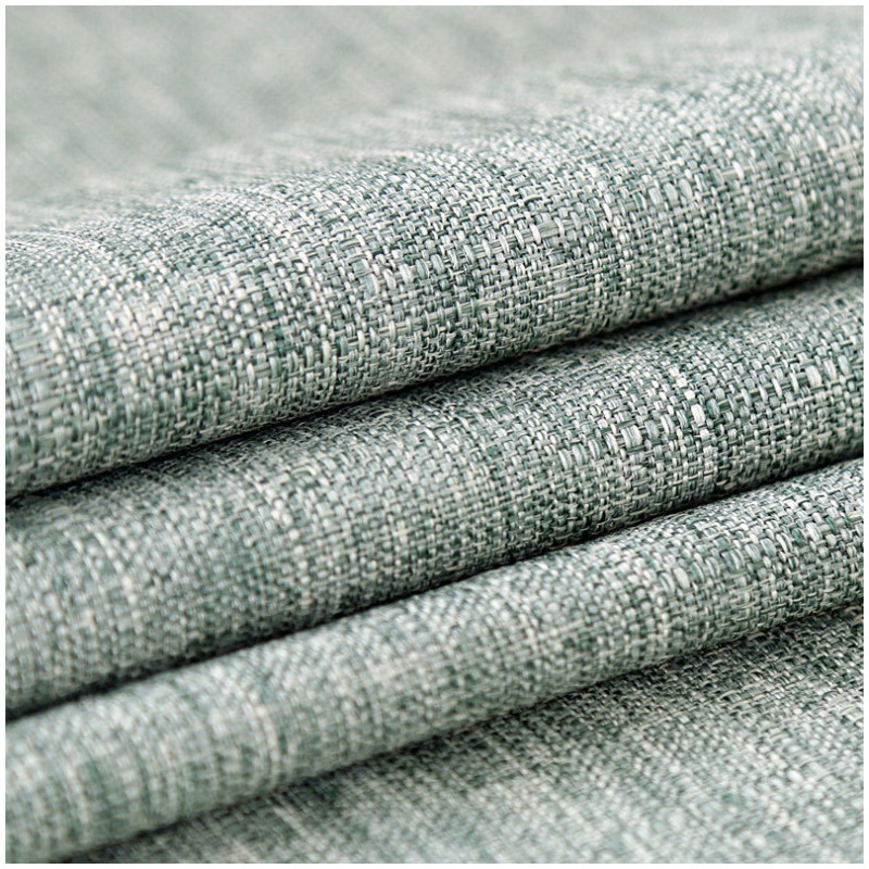 Custom Color cotton linen fabric solid color rectangular round Tablecloth for living room coffee table/