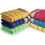 100% cotton Bath towel, set of 6, Super absorbent ,Mix random colors mix colors/