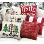 Christmas Cushion Cover Merry Christmas Decor for Home 2021 New Designs Pillowcase/