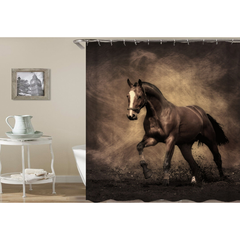 cheap customer print New Game Style bathroom shower curtain sets for bathroom used with rugs and hooks for boys/