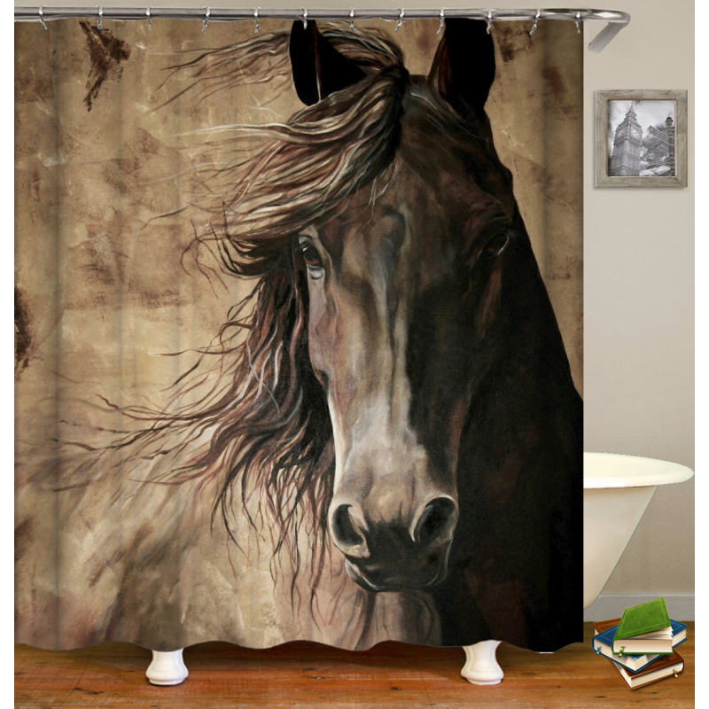 cheap customer print New Game Style bathroom shower curtain sets for bathroom used with rugs and hooks for boys/