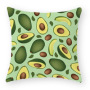 High Quality Cute Avocado Pattern Nordic Seat Cushion Cover, Customized Decorative Sofa Chair Cafe Cushion Covers/