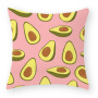 High Quality Cute Avocado Pattern Nordic Seat Cushion Cover, Customized Decorative Sofa Chair Cafe Cushion Covers/