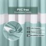 Hotel Bathroom Waterproof Shower Curtain, Striped shower curtain