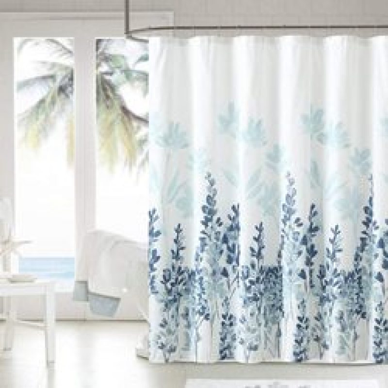 Hotel Bathroom Waterproof Shower Curtain, Striped shower curtain