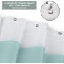 Hotel Bathroom Waterproof Shower Curtain, Striped shower curtain