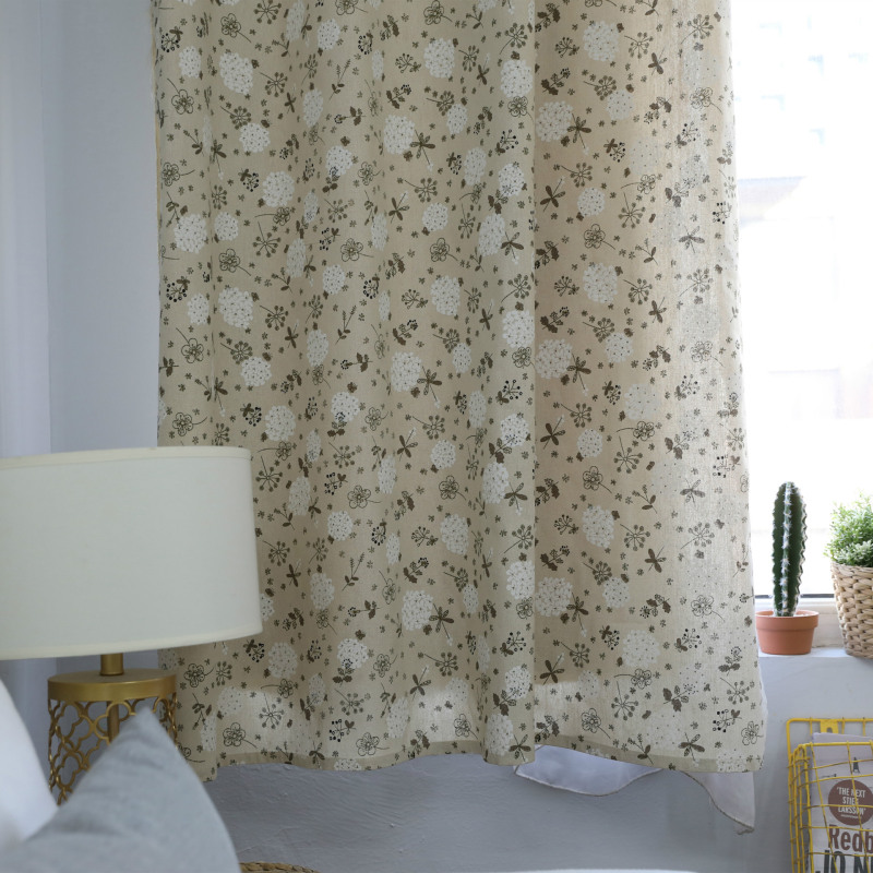 elegant polyester floral patterned printed voile sheer curtains, European style dust proof curtains