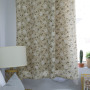 elegant polyester floral patterned printed voile sheer curtains, European style dust proof curtains
