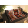 Amazon Ethnic Style Retro Blanket, Indian Ethnic Creative Geometric Totem Tapestry Sofa Blanket Aliexpress/