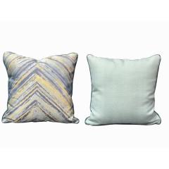 Nordic Style  Blue Cushion Cover, Car Cushion Cover /
