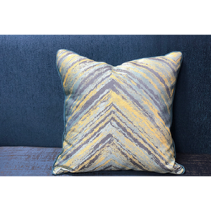 Nordic Style  Blue Cushion Cover, Car Cushion Cover /