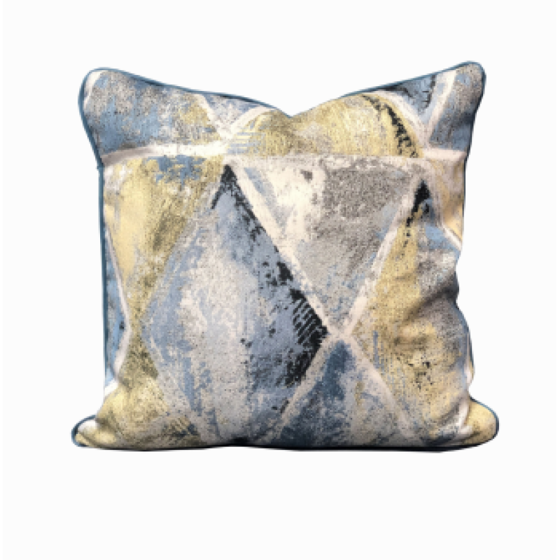 Nordic Style  Blue Cushion Cover, Car Cushion Cover /