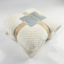 BeddingOutlet Flannel Fleece Throw Blanket Couverture Polaire Blanket Solid Color Bedspread Plush Cover for Bed Sofa Dropship