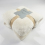 BeddingOutlet Flannel Fleece Throw Blanket Couverture Polaire Blanket Solid Color Bedspread Plush Cover for Bed Sofa Dropship