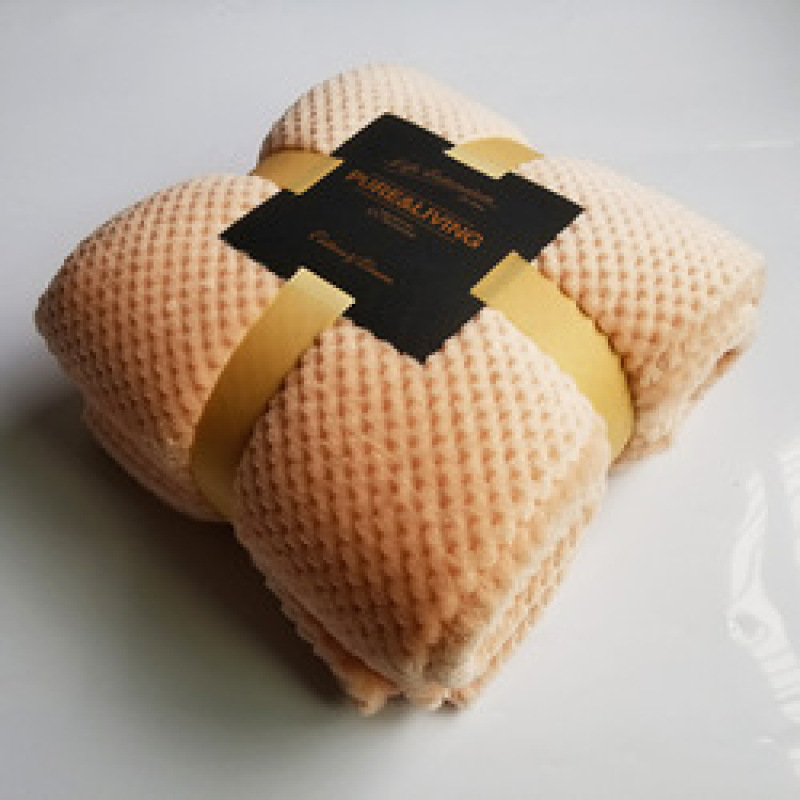 BeddingOutlet Flannel Fleece Throw Blanket Couverture Polaire Blanket Solid Color Bedspread Plush Cover for Bed Sofa Dropship