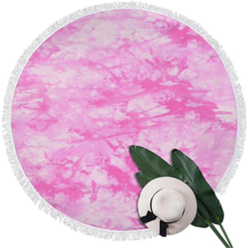 High Quality Printed Microfiber Round Beach Towel,Custom Logo Beach Towel*
