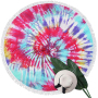 High Quality Printed Microfiber Round Beach Towel,Custom Logo Beach Towel*