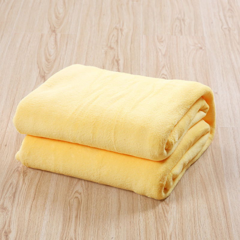 Home textile autumn and winter flannel wool blanket warm soft coral fleece blanket bedding adult solid bed cover sofa bed cover