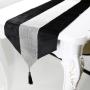 Hot Selling Luxury Shiny Velvet With Diamond Table Runner,Diamond Table Runner#