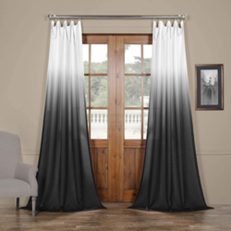 New Product Ideas 2019 Theater Used Cortinas Para Sala, China Suppliers Flax Linen Curtain Living Room 100% Polyester Bead Rope